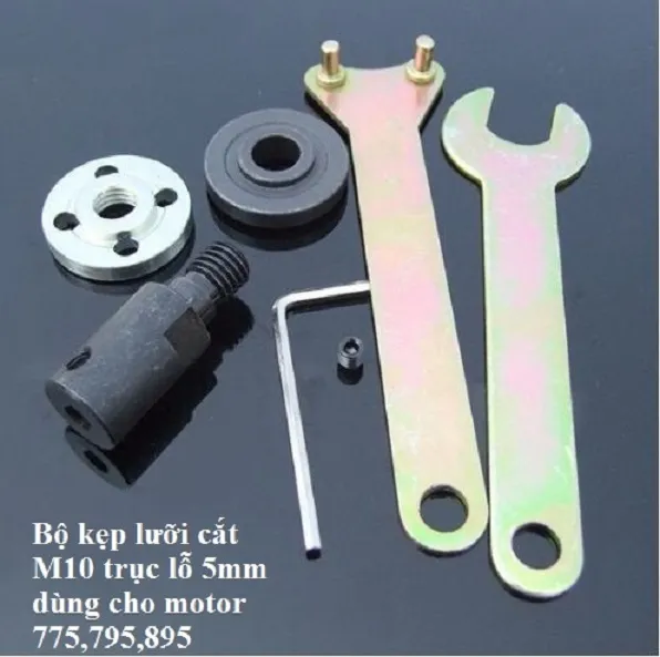 Đâu kẹp lưỡi cắt trục 5mm cho động cơ 775