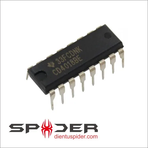 Cd4018 Example CD4018 - 40xx | Điện tử Spider