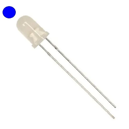 Product image of Led xanh dương đục 5mm