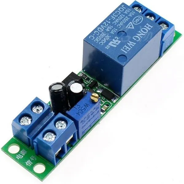 MODULE TẠO TRỄ DÙNG IC 555 CÓ CHÂN TÍN HIỆU KÍCH CÁCH LY OPTO