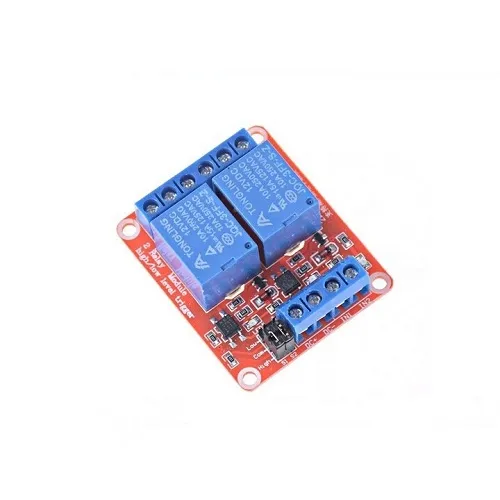 Product image of Module relay 2 kênh 5V 10A có Opto cách ly H/L (2 relay)