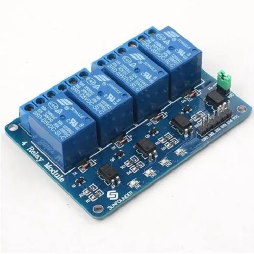 Module 4 Relay - Relay có cách ly quang | Điện tử Spider