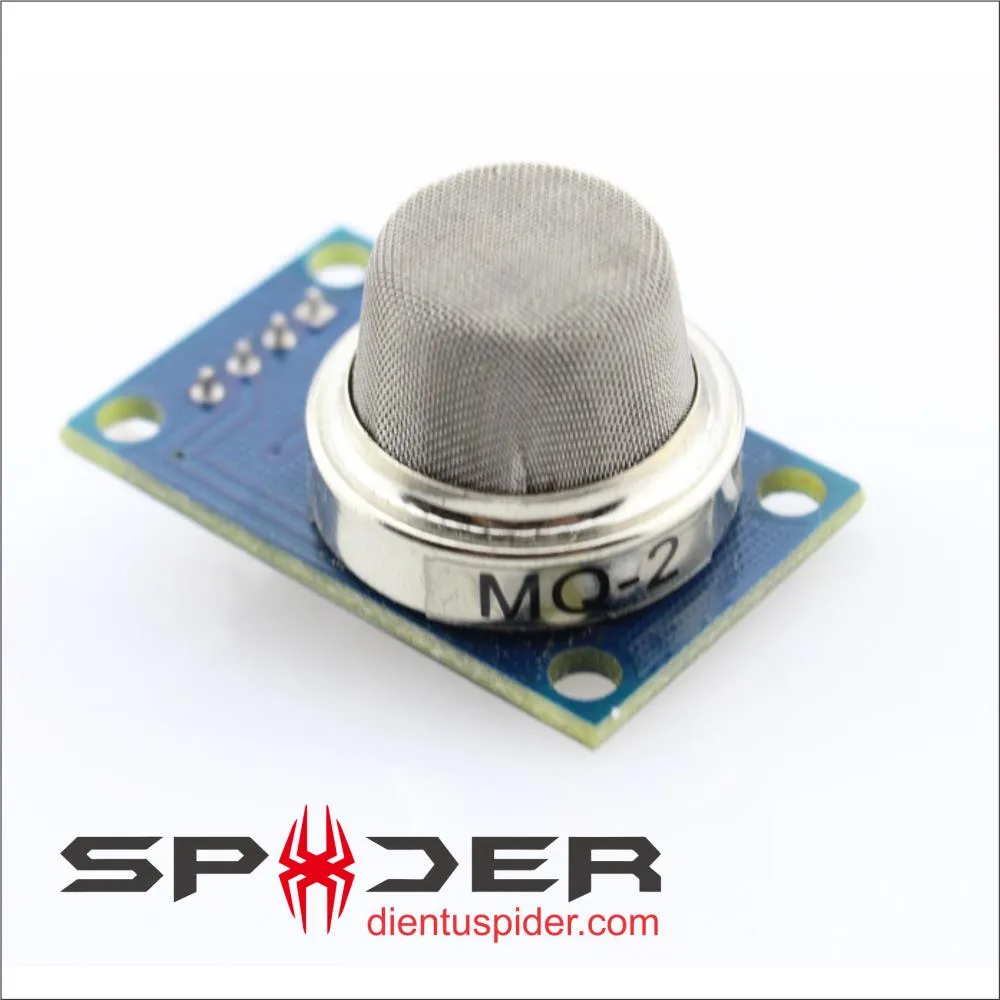 Mq2 Dimension Module MODULE CẢM BIẾN KHÍ GAS MQ2 - Khí - Lưu lượng nước | Điện tử Spider
