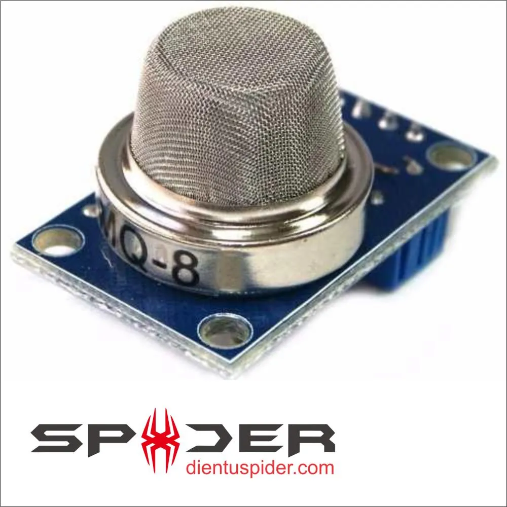Mq 8 Module MODULE CẢM BIẾN KHÍ GAS MQ8 - Khí - Lưu lượng nước | Điện tử Spider