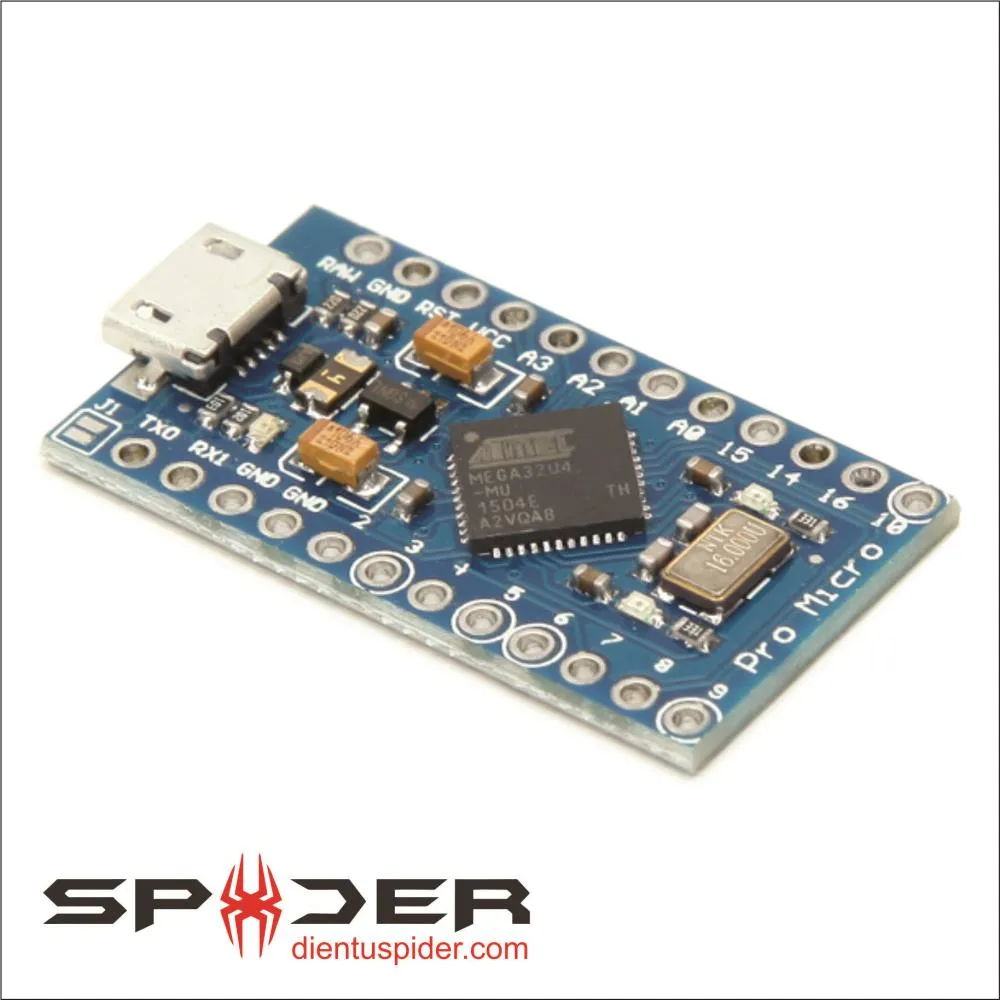 Arduino Pro Micro Arduino Ide ARDUINO PRO MICRO - Arduino | Điện tử Spider