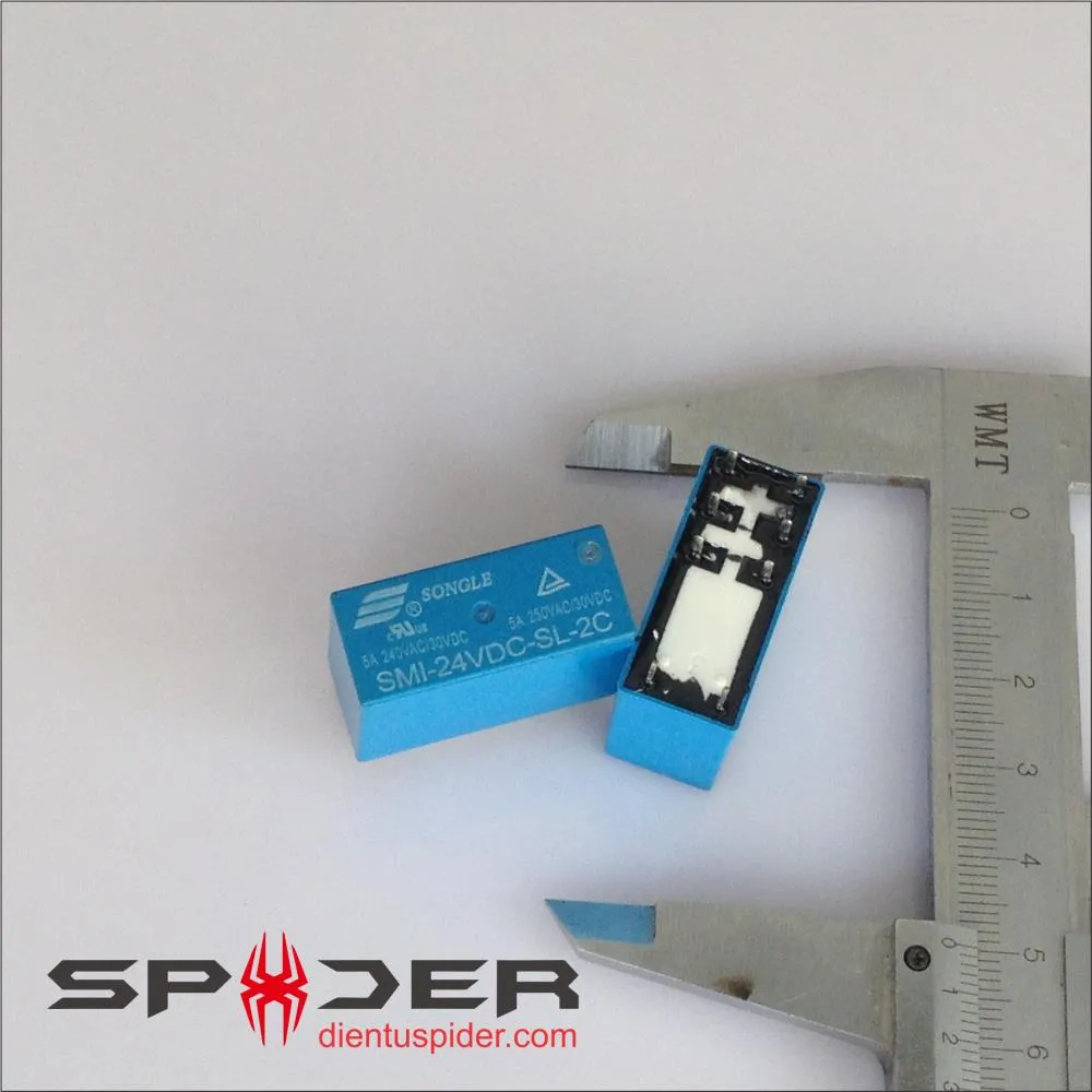 Product image of Relay 24V 8 chân 5A-240V (SMI-24VDC-SL-2C)