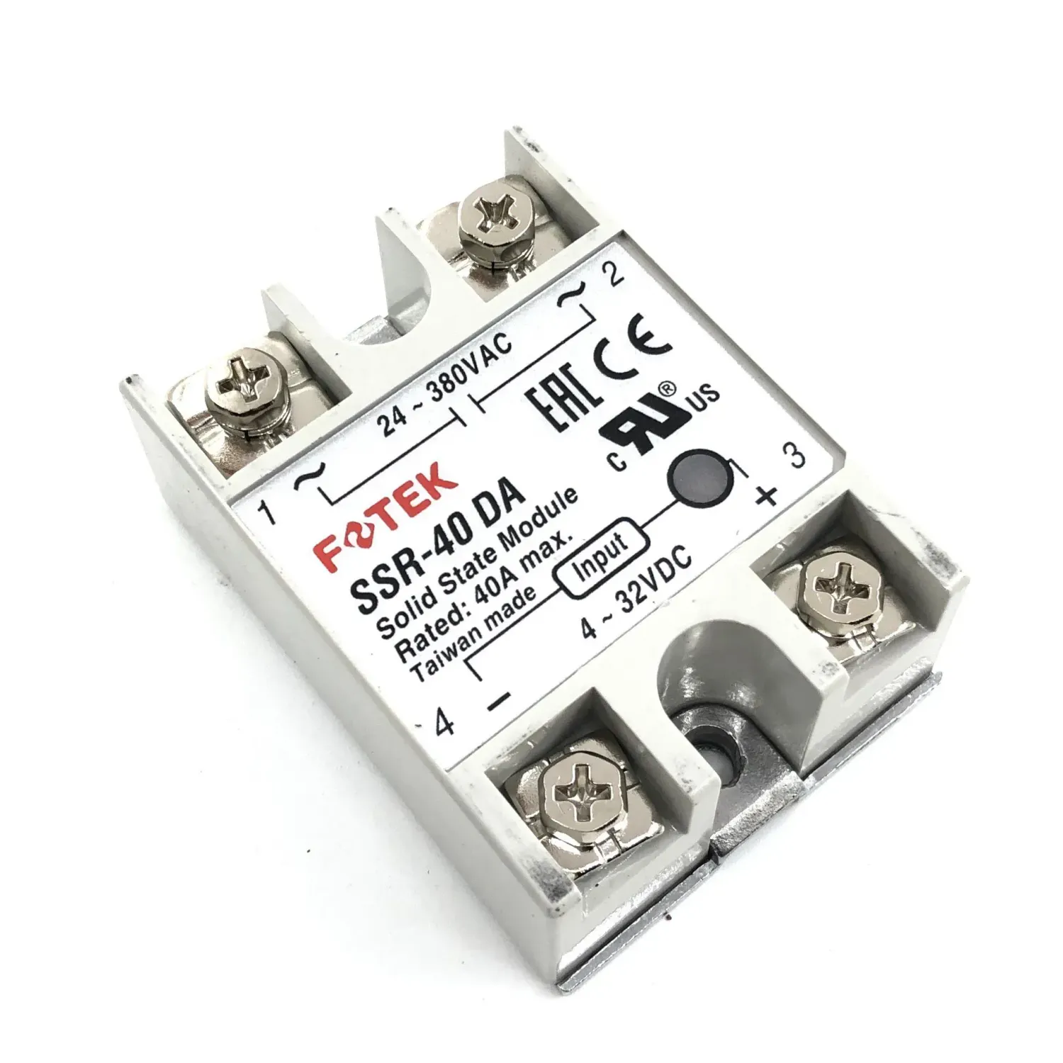 Product image of Rơ le bán dẫn DC-AC SSR40A