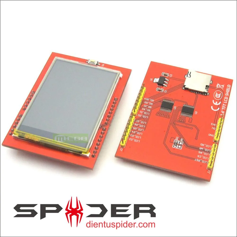 Product image of Màn Hình Cảm Ứng Arduino TFT Shield 2.4 Inch