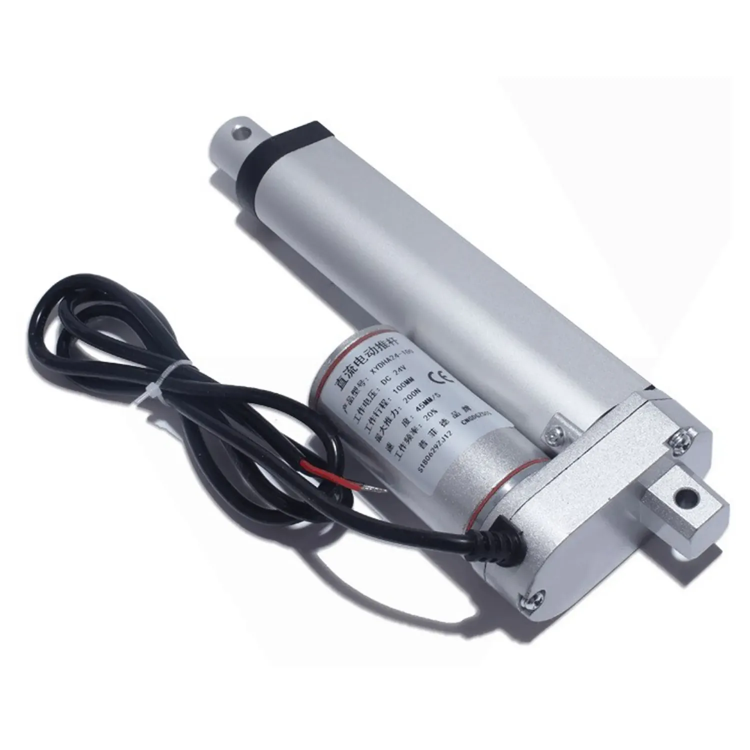 Product image of Xi Lanh Điện 12V hành trình 200mm Tải 50kg Tốc Độ 26mm/s